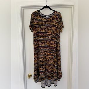 LulaRoe - Carly dress - size Large